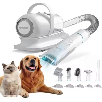 Electric Pet Dog Cat Hair Dryer Remover 6 in 1 Comb Vacuum Cleaner Pet Grooming Products for Dog Cat