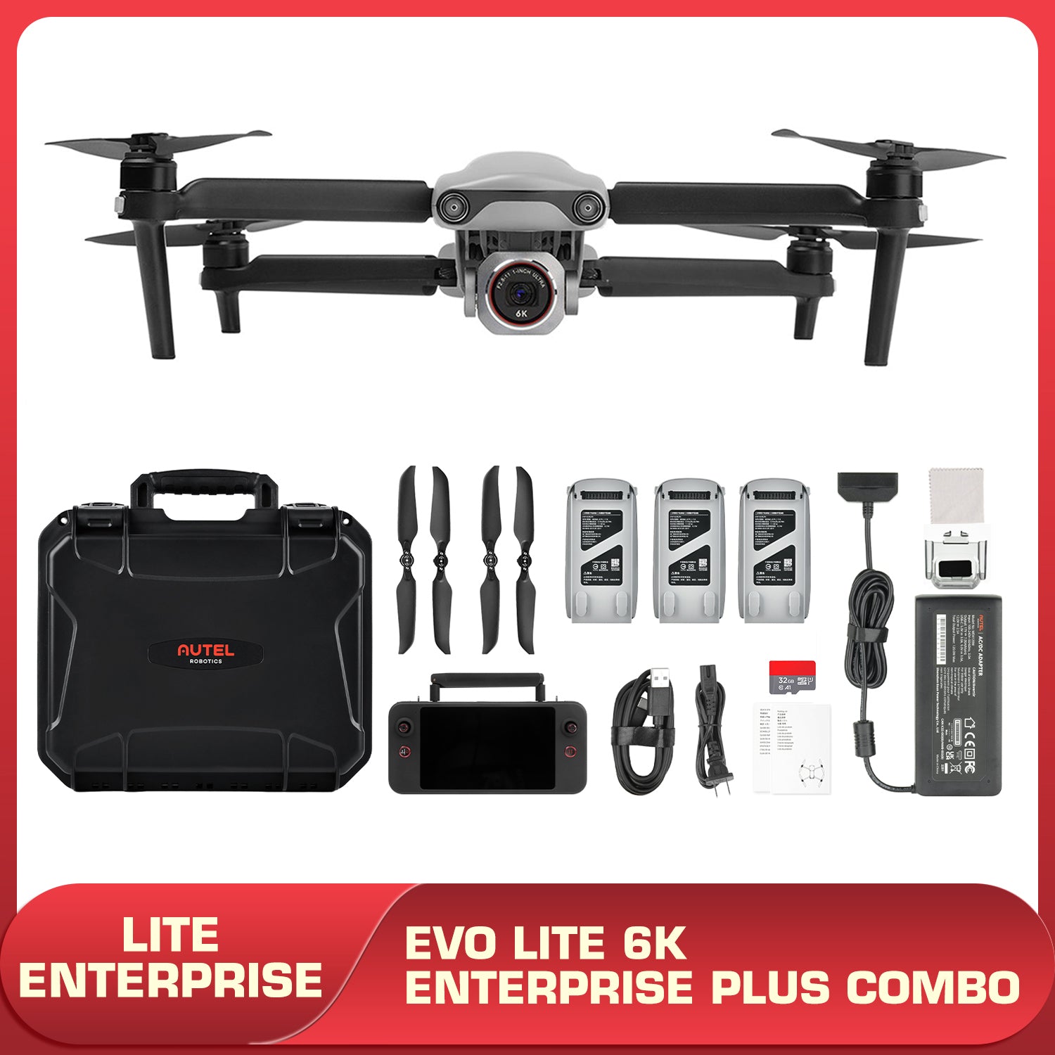 Autel EVO Lite 6K Enterprise Plus Combo
