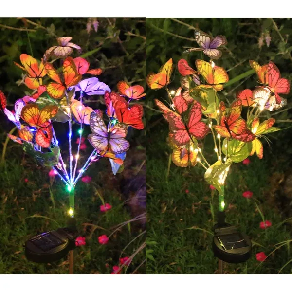 🦋Solar Outdoor Butterfly Lights💐