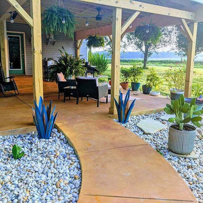 LAST DAY PROMOTION 75% OFF - 🌵Anti-rust Metal Tequila  Agave Plant-Perfect for garden