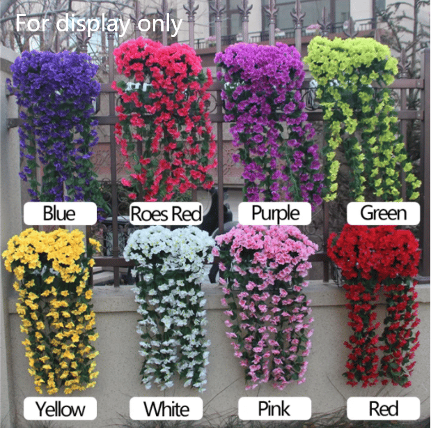 🔥LAST DAY $9.99 - 💐Vivid Artificial Hanging Orchid Bunch