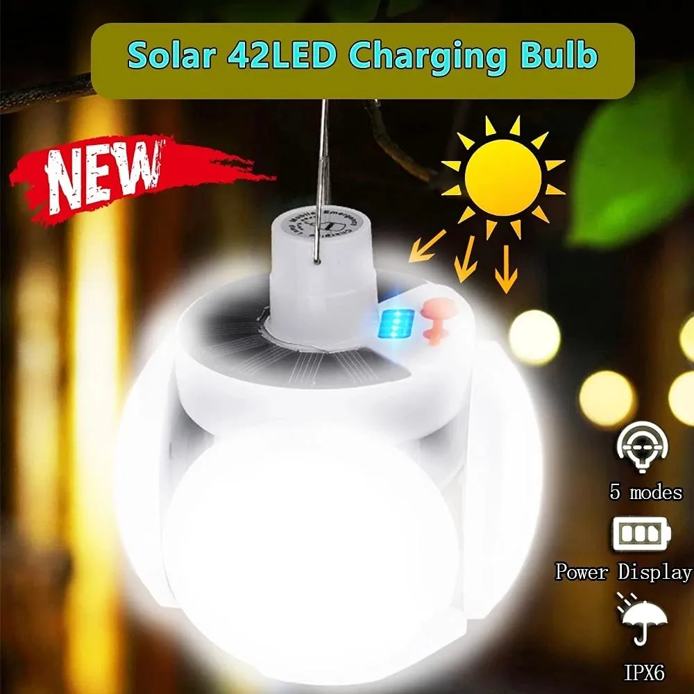 Outdoor Super Bright Solar Collapsible Lantern TEST