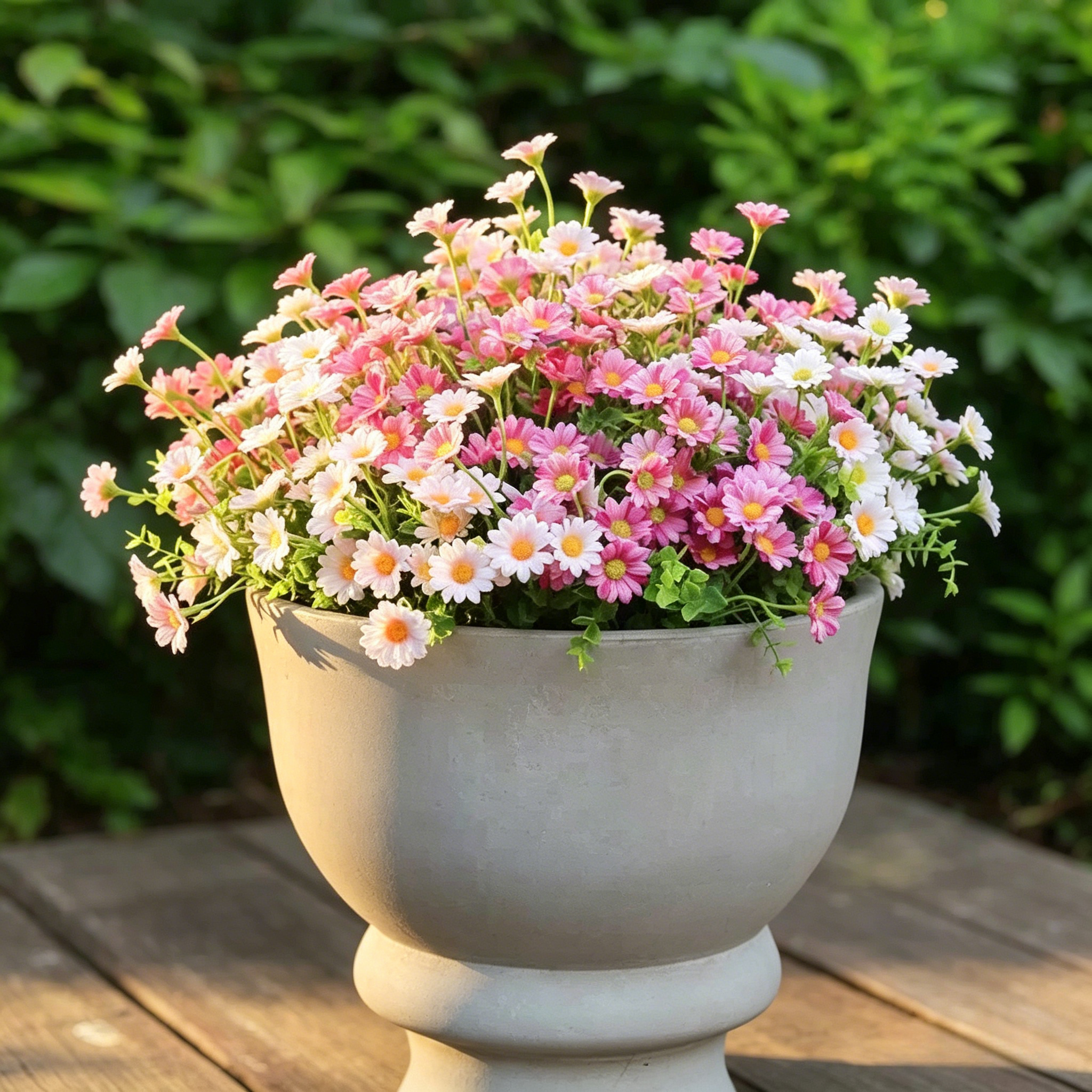 💥Last Day 70% OFF🌼-Artificial Daisies Flowers for Outdoors - UV resistant, Waterproof, Windproof