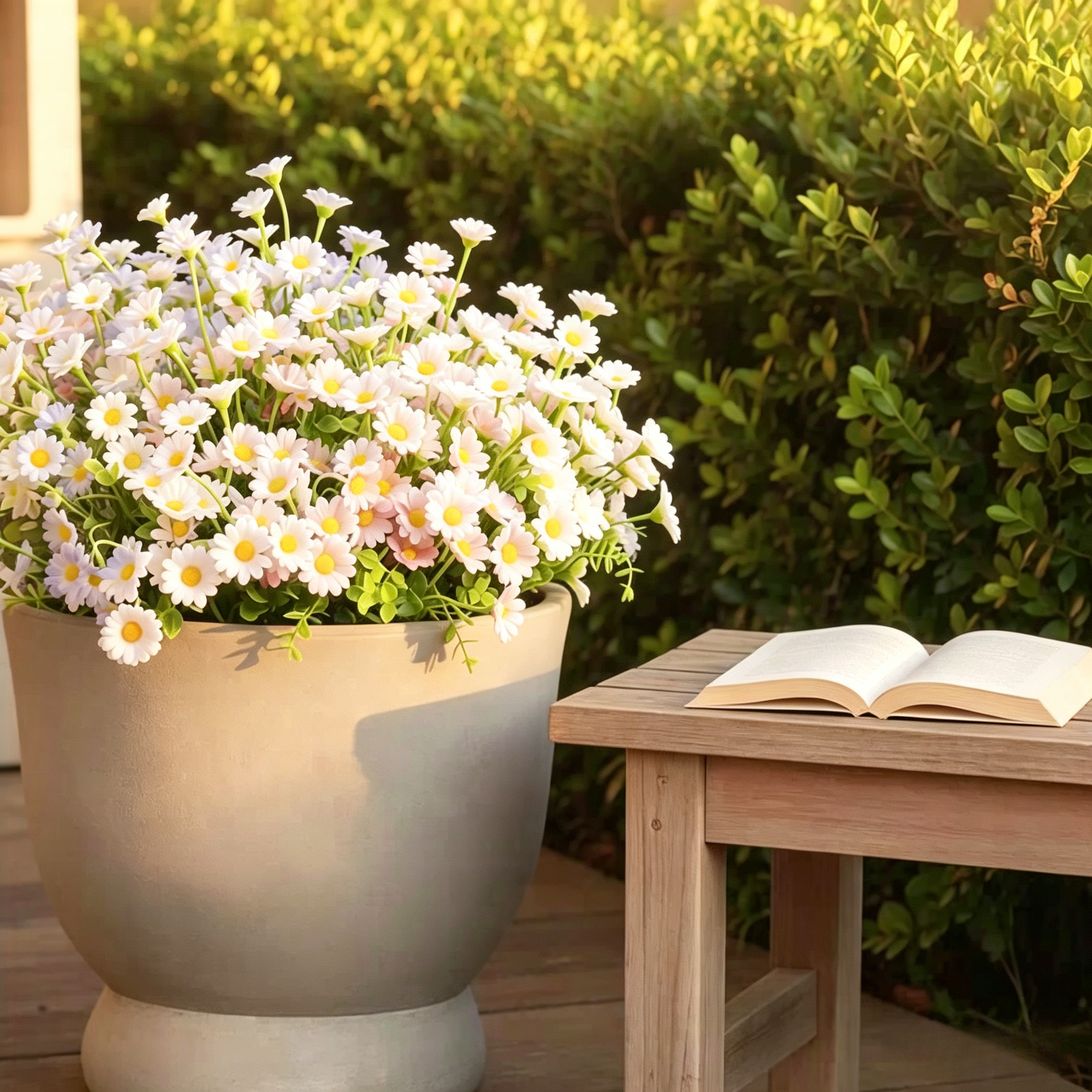 💥Last Day 70% OFF🌼-Artificial Daisies Flowers for Outdoors - UV resistant, Waterproof, Windproof