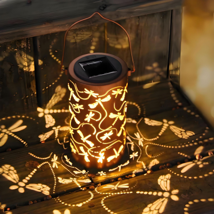 Colorful Sunflower Glow Solar Garden Lantern
