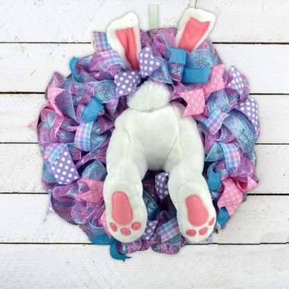 🐰Easter Bunny Wreath Decoration 🎀