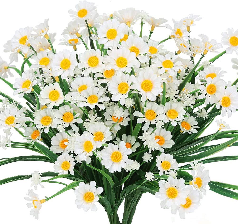 💥Last Day 70% OFF🌼-Artificial Daisies Flowers for Outdoors - UV resistant, Waterproof, Windproof
