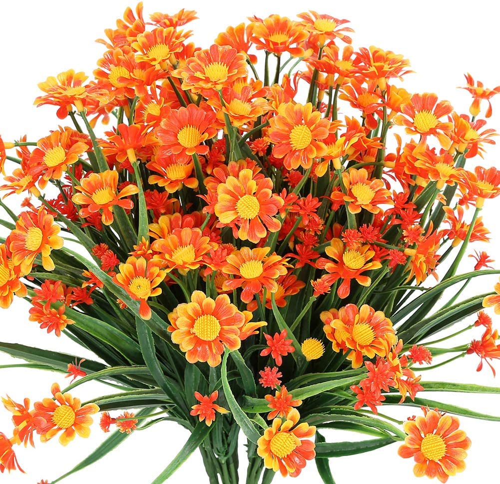 💥Last Day 70% OFF🌼-Artificial Daisies Flowers for Outdoors - UV resistant, Waterproof, Windproof