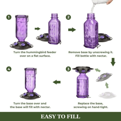 💥Last Day Sale 49% Off💥Hummingbird Feeder - Leak-proof seal