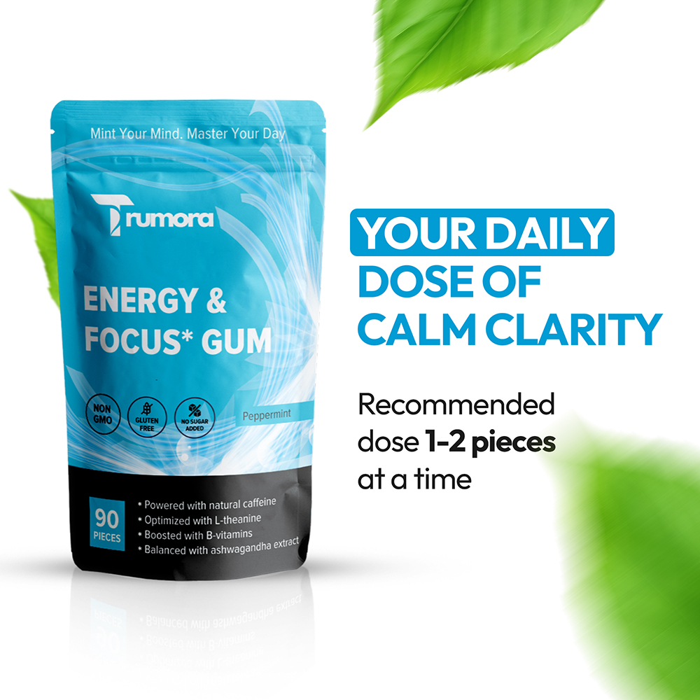 Trumora Focus & Energy™ Gum