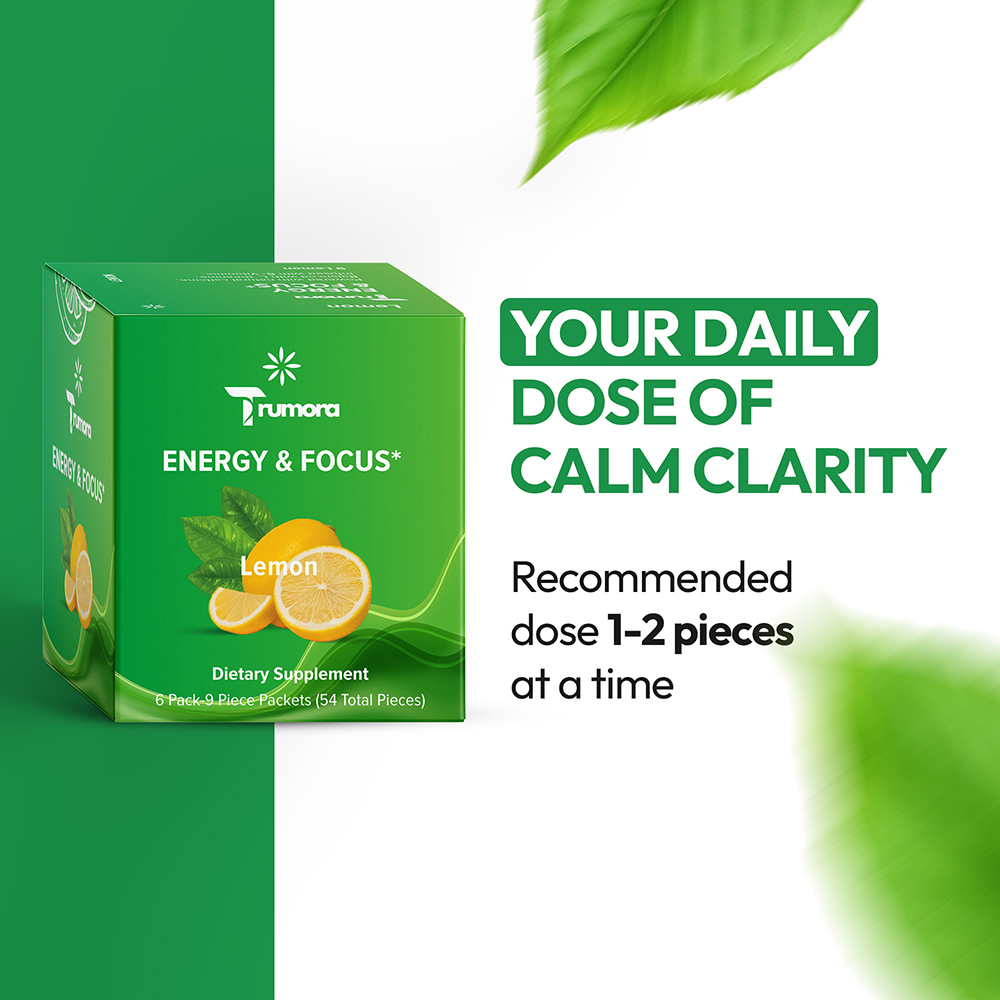 Trumora Energy & Focus™-Lemon