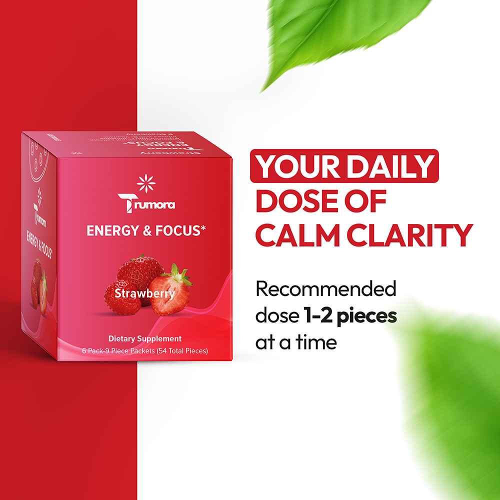 Trumora Energy & Focus™-Strawberry