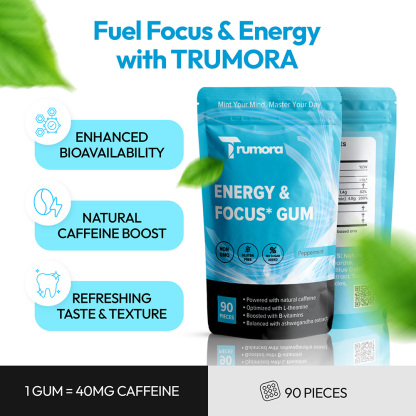 Trumora Focus & Energy™ Gum