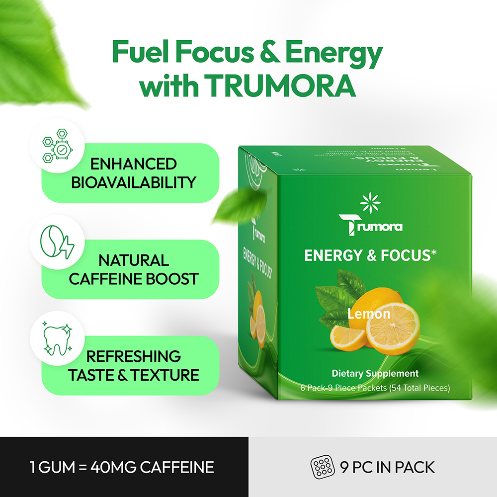 Trumora Energy & Focus™-Lemon