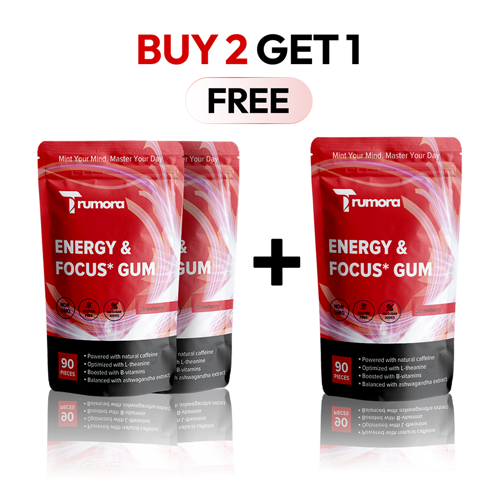 Trumora Focus & Energy™ Gum