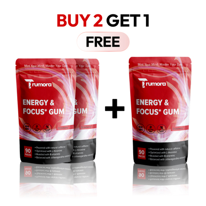 Trumora Focus & Energy™ Gum