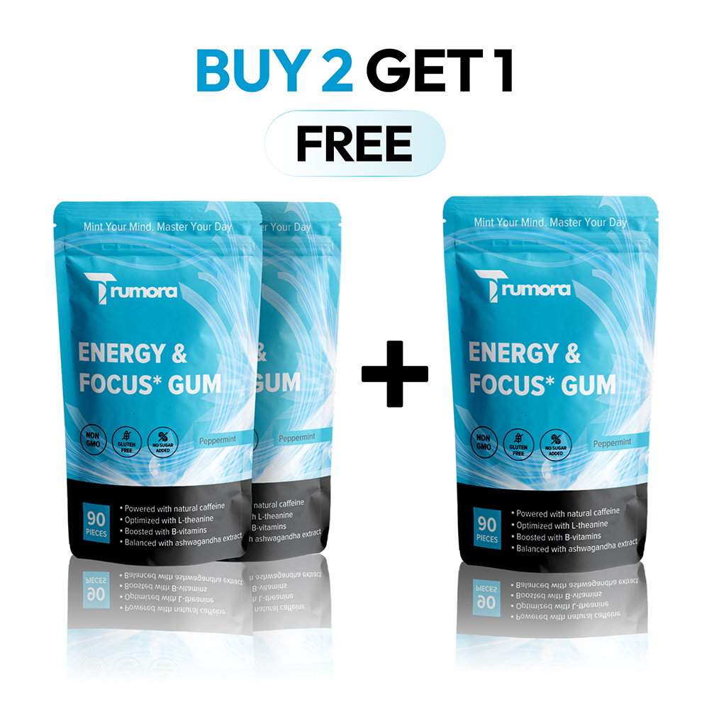 Trumora Focus & Energy™ Gum
