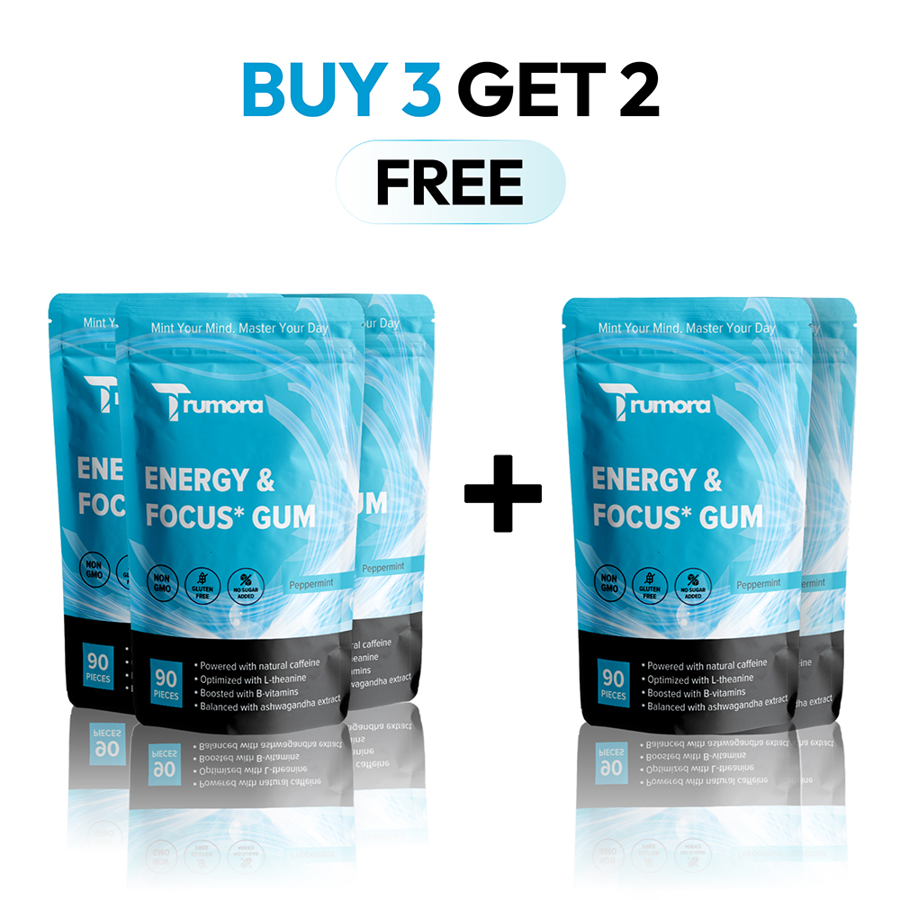 Trumora Focus & Energy™ Gum