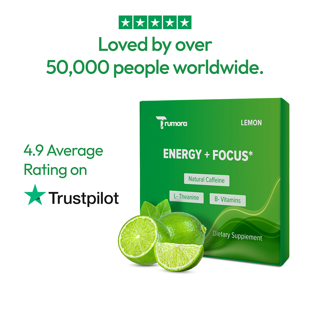 Trumora Energy & Focus™-Lemon