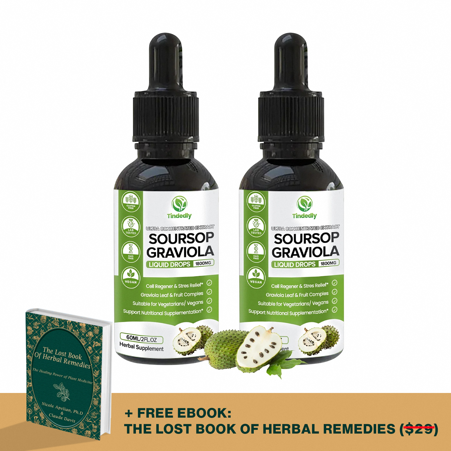 100% Pure Organic Soursop Drop Extract