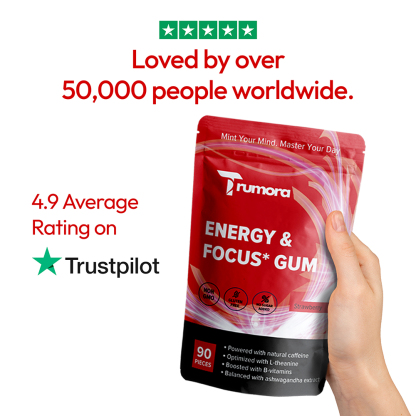 Trumora Focus & Energy™ Gum