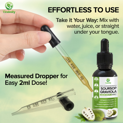 100% Pure Organic Soursop Drop Extract