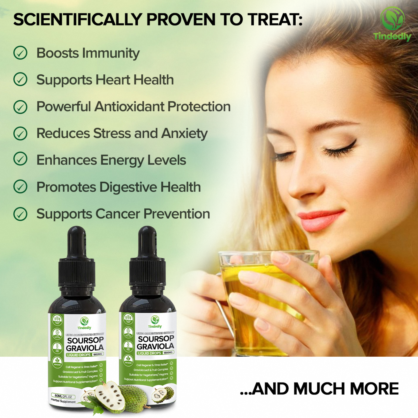 100% Pure Organic Soursop Drop Extract