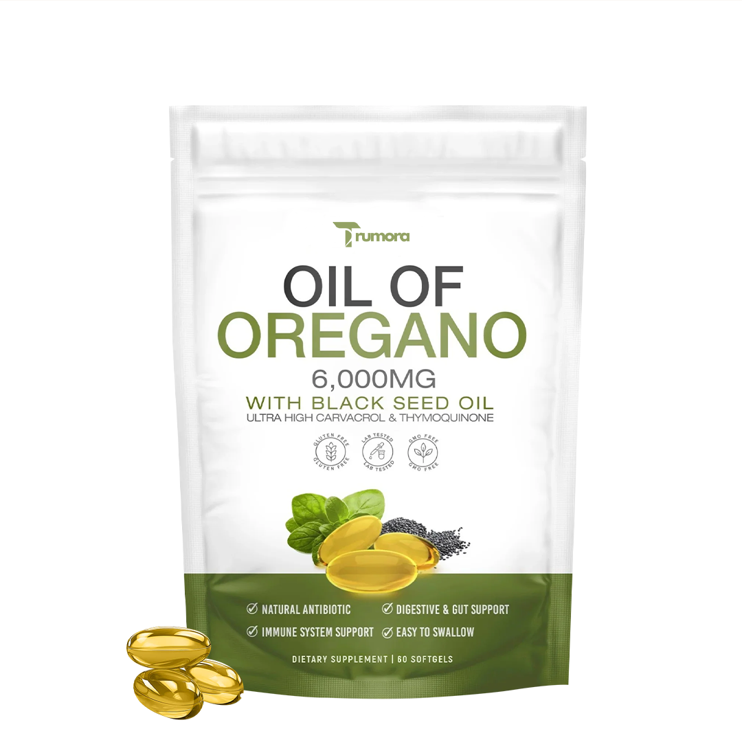 Oil Of Oregano With Black Seed Oil