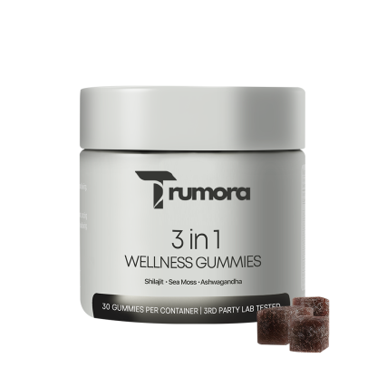 Trumora 3 in 1 Wellness Gummies
