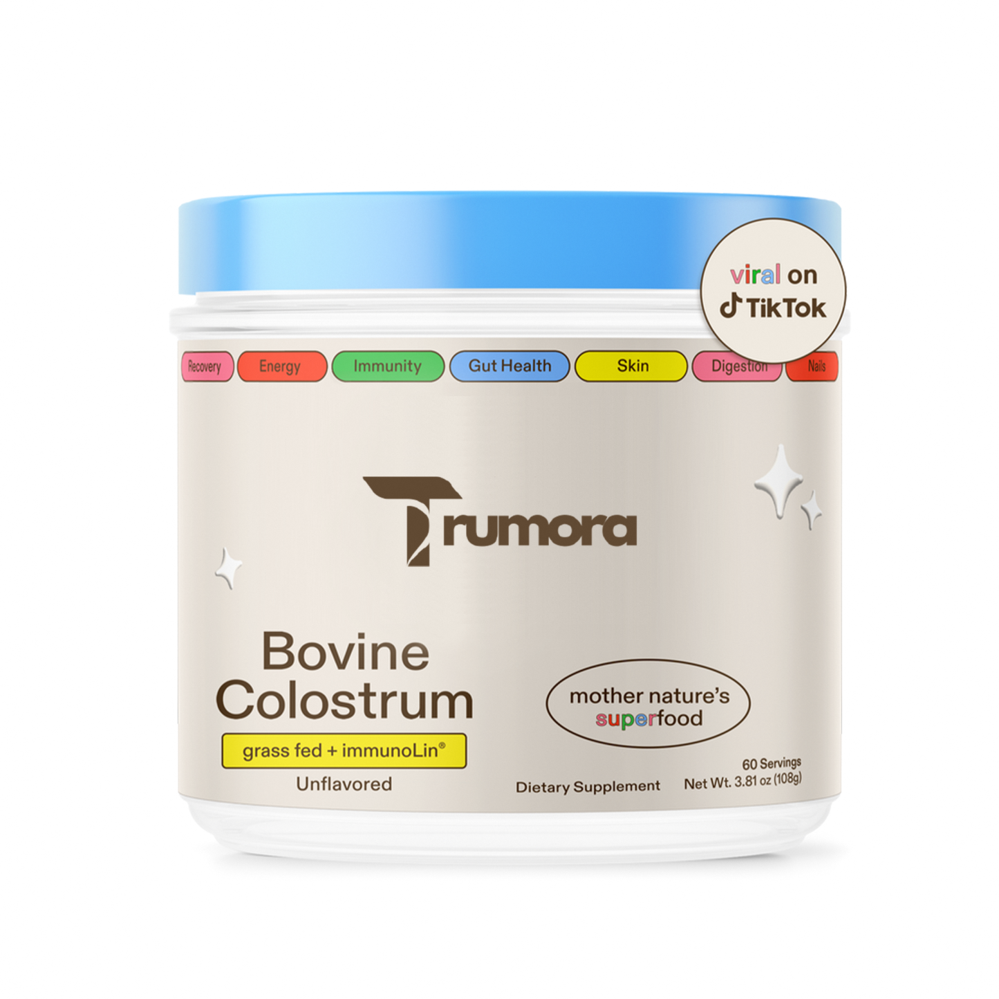 Bovine Colostrum Supplement Powder