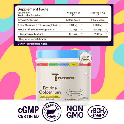 Bovine Colostrum Supplement Powder