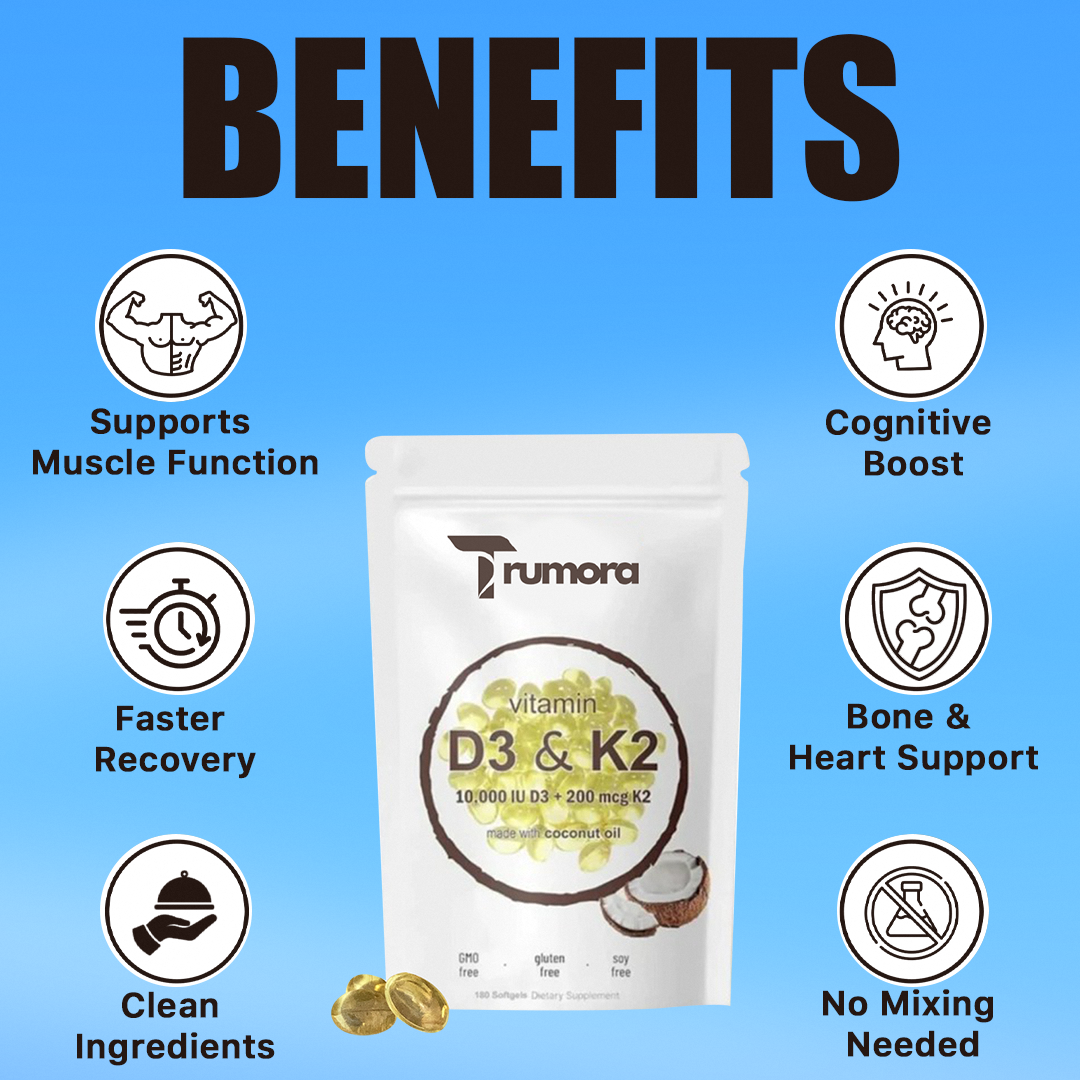 Vitamin D3 & K2 Supplement