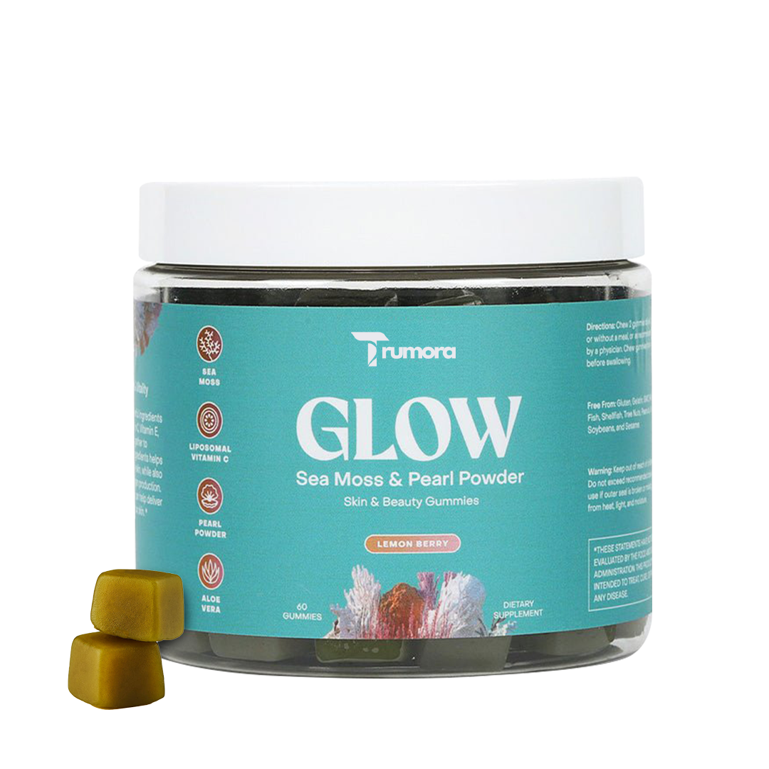 Glow Sea Moss & Pearl Powder – Skin & Beauty Gummies
