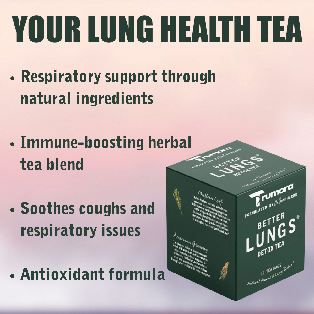 Mullein Detox Tea - Better For Lungs 