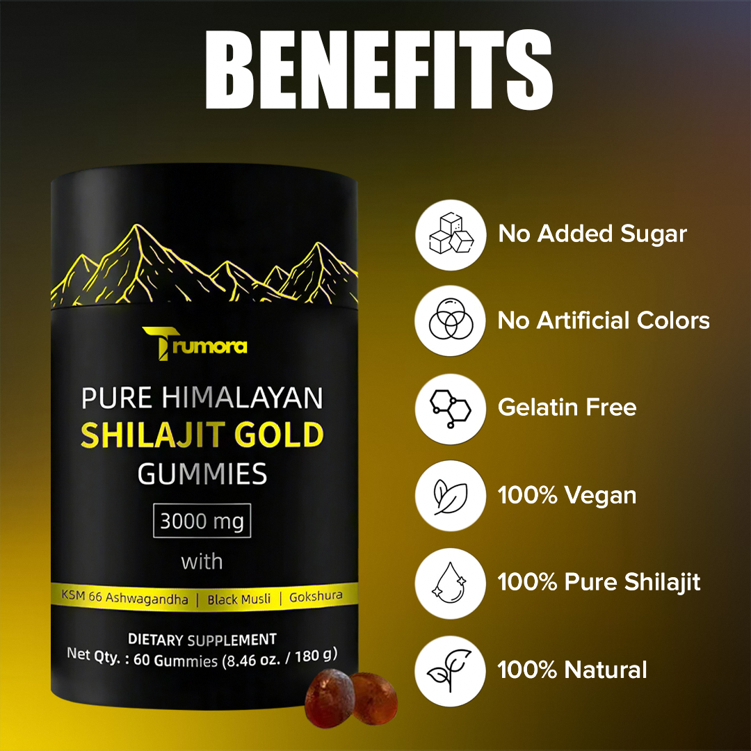 Pure Himalayan ShiLajit Gold Gummies