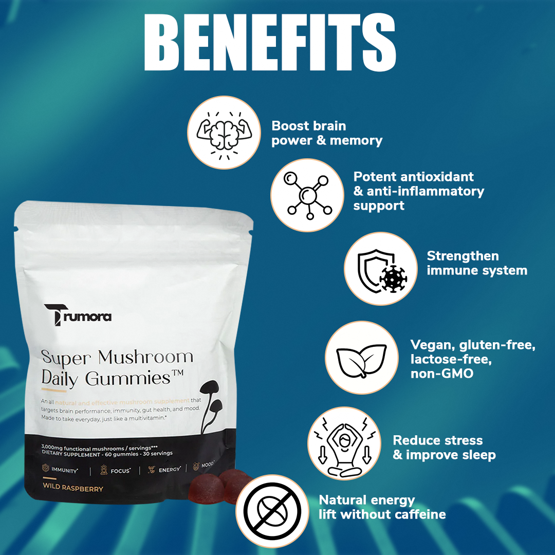 Super Mushroom Daily Gummies