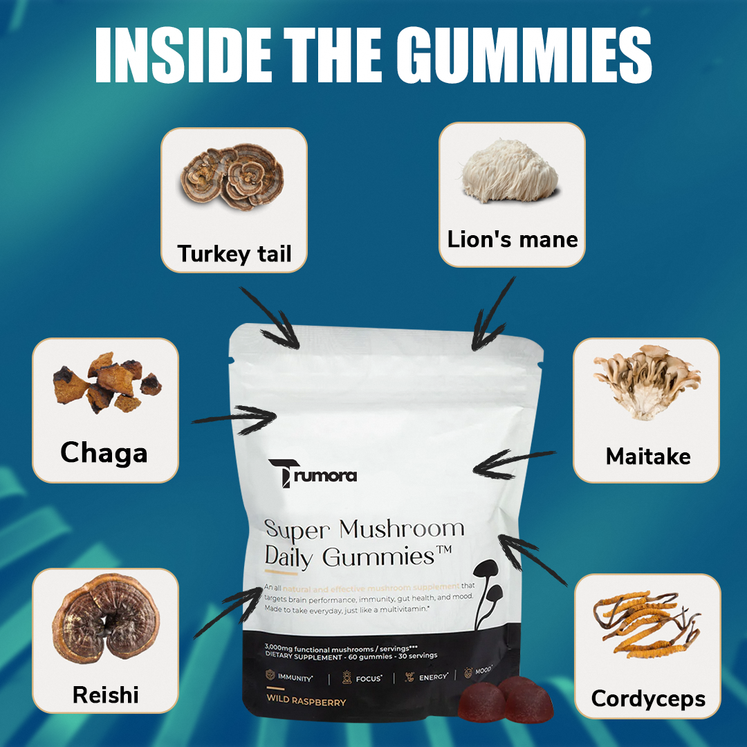 Super Mushroom Daily Gummies
