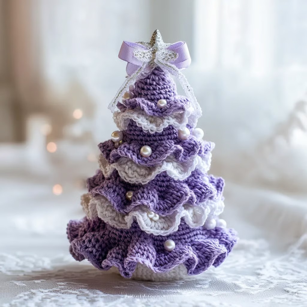 🎄DIY Crochet Christmas Tree Kit – ✨Handmade Holiday Decoration Set