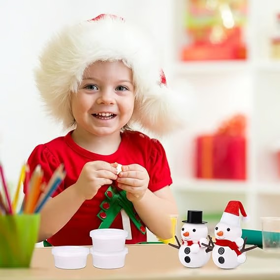 Best Christmas Gift-9Pack Christmas Snowman DIY Craft Kit Suit