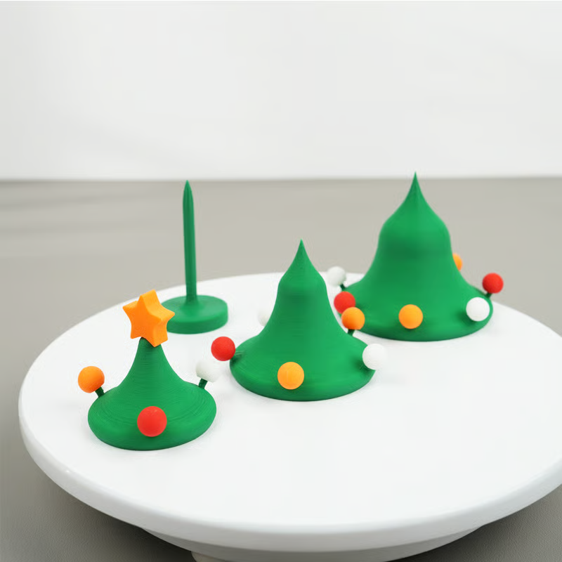 🎄3D Printed Dancing Christmas Tree Decompression Toy: Festive Fun & Stress Relief in One!
