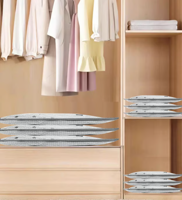 🏆⚡ 50K+ SOLD! Cordless Travel Vacuum Storage Compression Bag