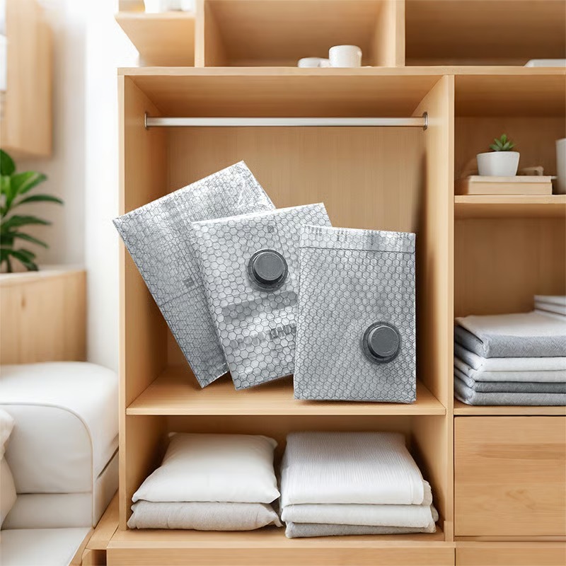 🏆⚡ 50K+ SOLD! Cordless Travel Vacuum Storage Compression Bag