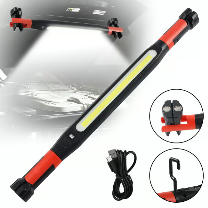 🔥Full Series Upgrade🌟🔦3000 Lumens Rechargeable Work Light — Bright, Tough & Built for Every Job💡