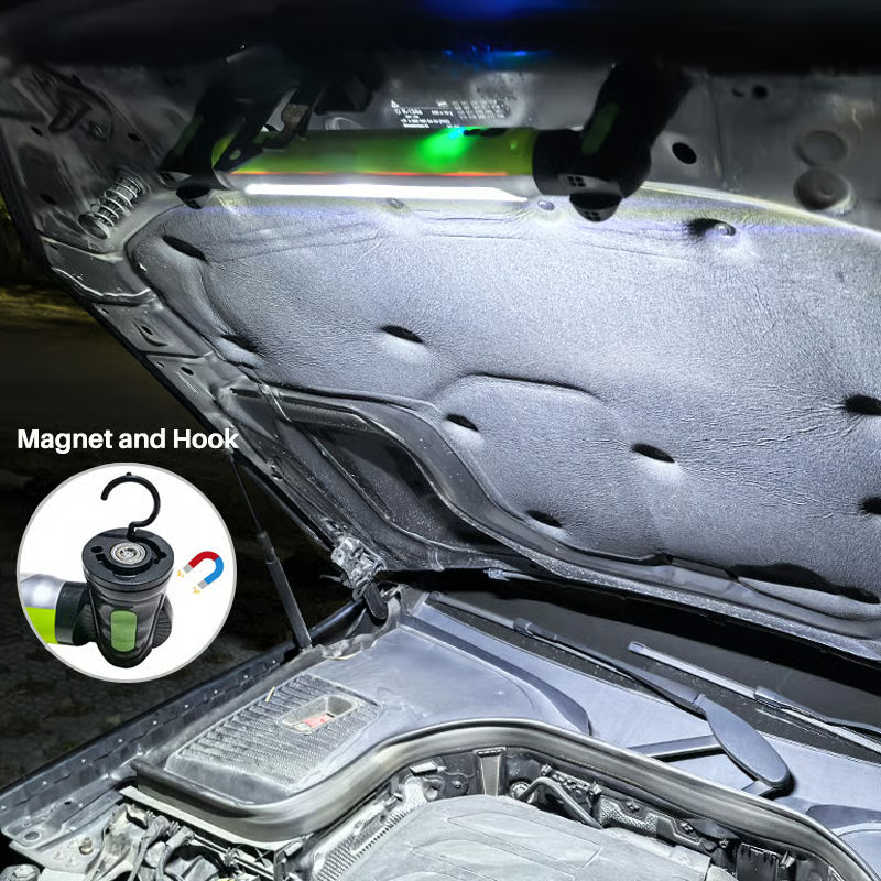 🔥Full Series Upgrade🌟🔦3000 Lumens Rechargeable Work Light — Bright, Tough & Built for Every Job💡