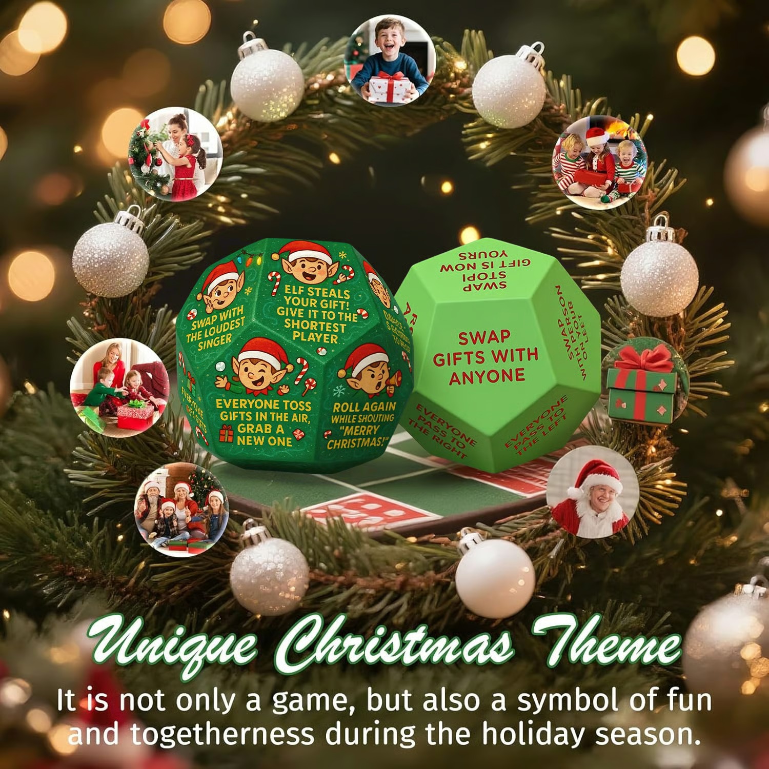 Christmas Early Sale 🎅🔥 Hilarious Christmas Gift Exchange Party GameDice