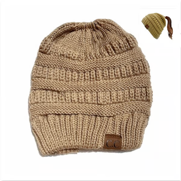 Women's Ponytail Beanie Hat