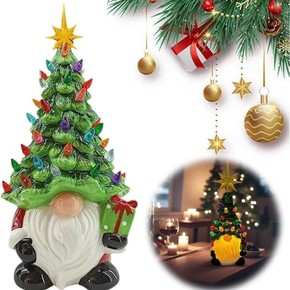 DIY Lighted Christmas Gnome Tree - Best Gift For Family