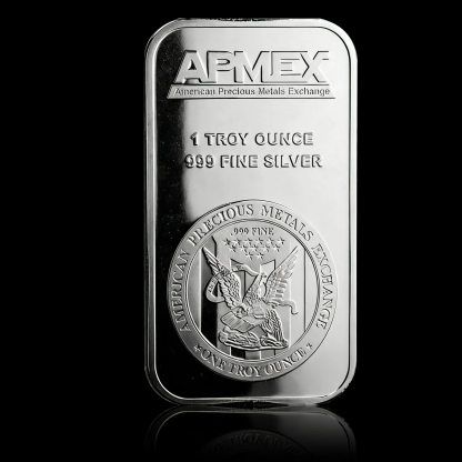 🦅APMEX 1 oz .999 Fine Silver Bar – American Eagle Heritage for Collectors