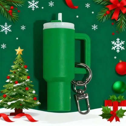 🔥CHRISTMAS HOT SALE🔥Cute Mini Tumbler Ornament Keychain 💸