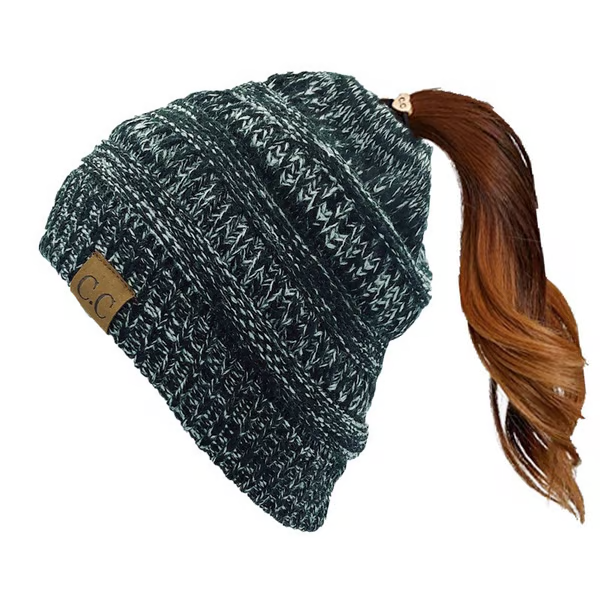 Women's Ponytail Beanie Hat